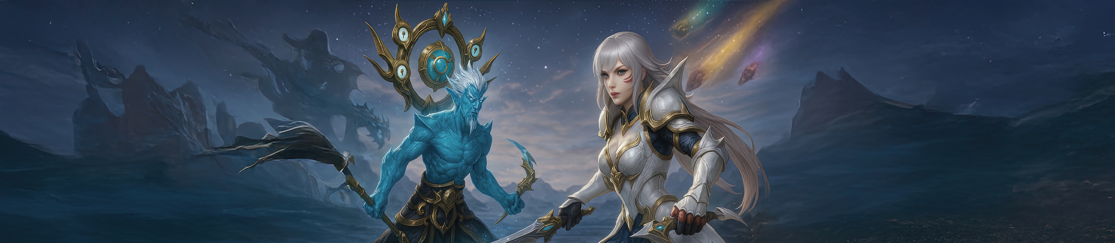 Land of Heroes key art